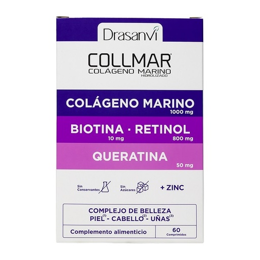 [0505164] Collmar Esenciales Belleza 60 Comp. - Drasanvi