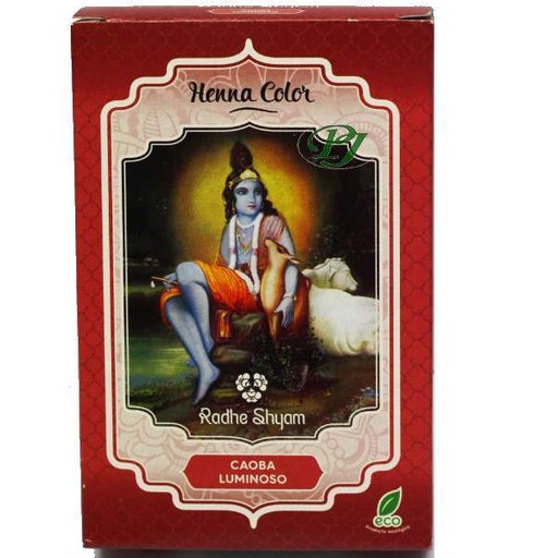 [187490] Henna Caoba Luminoso Polvo 100Gr - Radhe Shyam