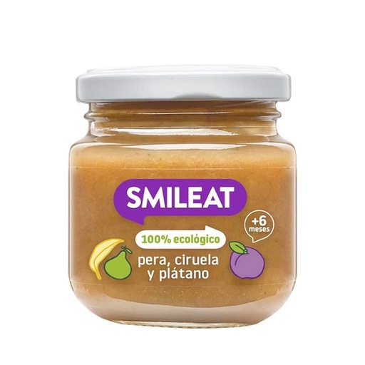 [030482] Potito Pera, Ciruela Y Plantan Eco 130 Gr. Smileat
