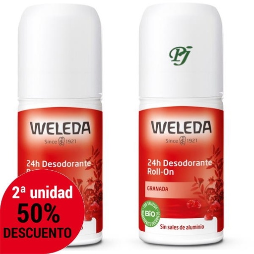 [188027] Duplo Roll On Granada 2X50Ml - Weleda