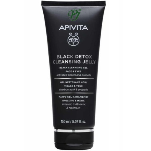 [188105] Gel Limpiador Negro 150Ml - Apivita