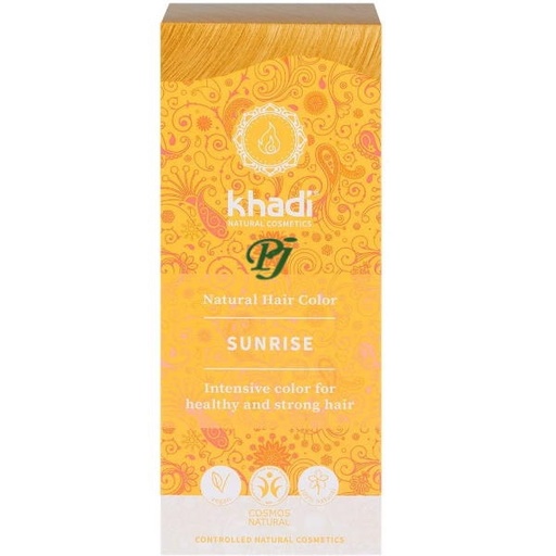 [188129] Henna Rubio Amanecer Miel Eco 100Gr - Khadi