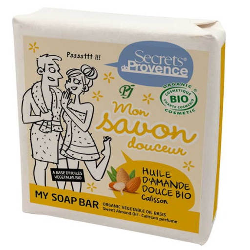 [188175] Jabon Pastilla Aceite Almendra 100Gr - Secrets De Provence