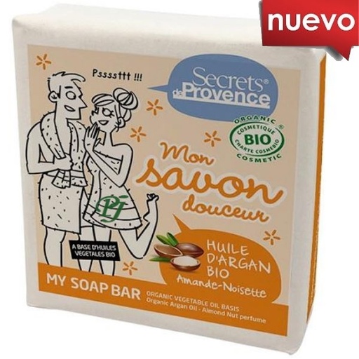 [188177] Jabon Pastilla Aceite Argan 100Gr - Secrets De Provence