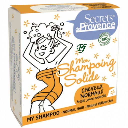[188219] Champu Solido Cabello Normal 85Gr - Secrets De Provence