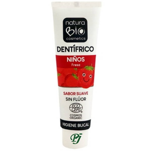 [188233] Dentifrico Infantil Fresa 75 Ml. - NaturaBio