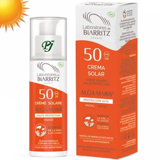[188283] Crema Facial Spf50 Alga Maris 50 Ml.- Biarritz