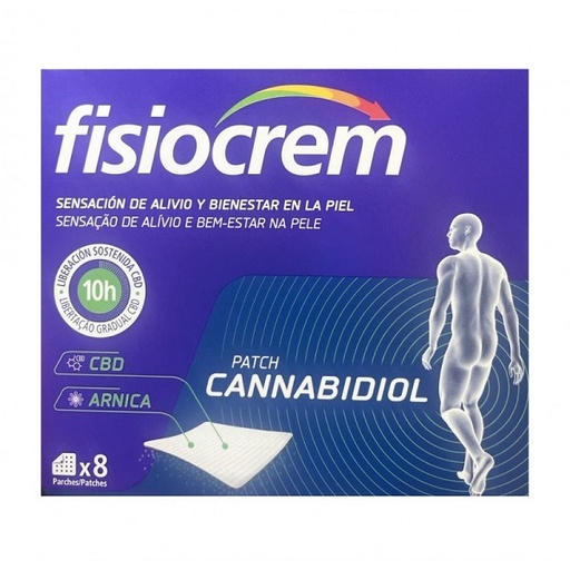 [1301226] Fisiocrem Patch Cannabidol 8 Parches