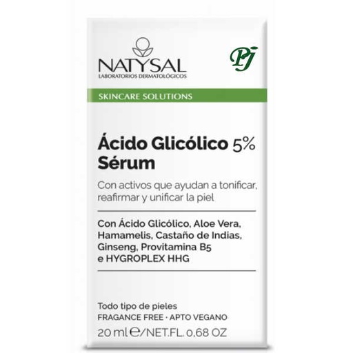 [188357] Serum Acido Glicolico 5 % 20 Ml. - Natysal
