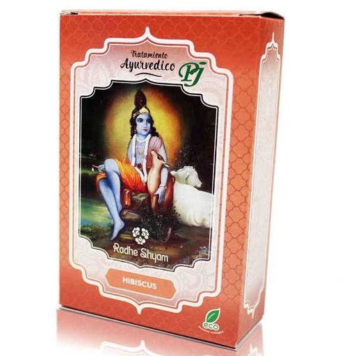 [188418] Tratamiento Ayurvedico Hibiscus 100Gr - Radhe Shyam