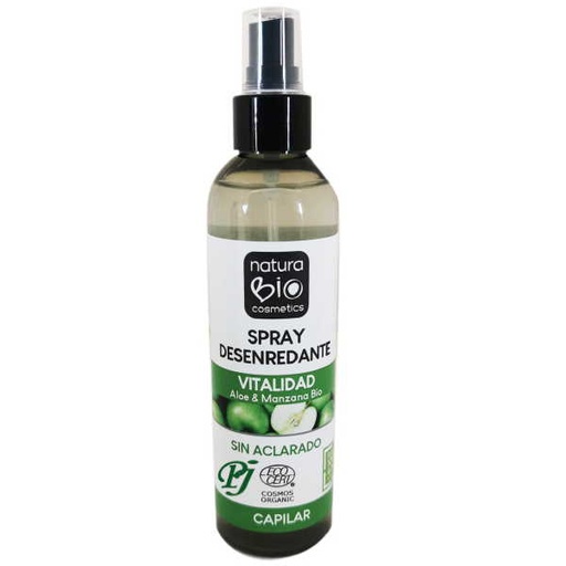 [188462] Spray Desenredante 200 Ml. Aloe Manzana - NaturaBio