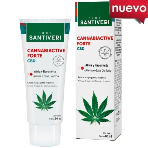 [188618] Cannabiactive Forte Crema 60Ml - Santiveri