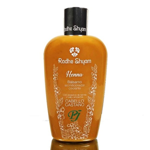 [18884] Balsamo Castaño A La Henna 250Ml - Radhe Shyam