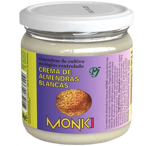 [201940] Crema Almendras Blancas 330Gr Bio - Monki