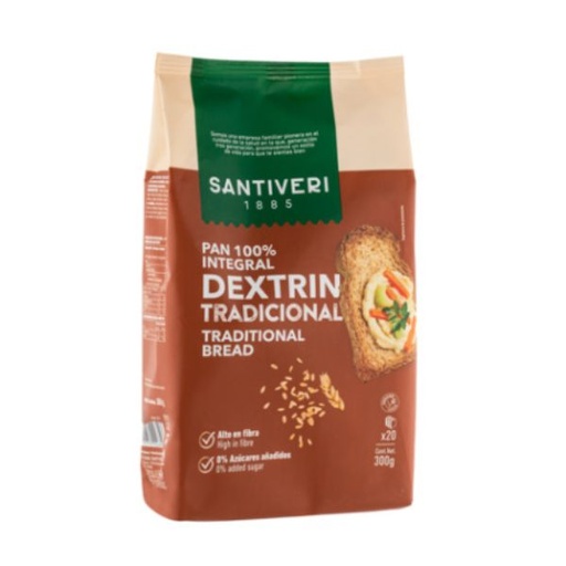 [201941] Pan Dextrin Integral 300Gr - Santiveri