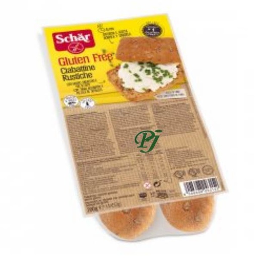 [202015] Pan Chapata Ciabattine Rustico 200Gr - Schar