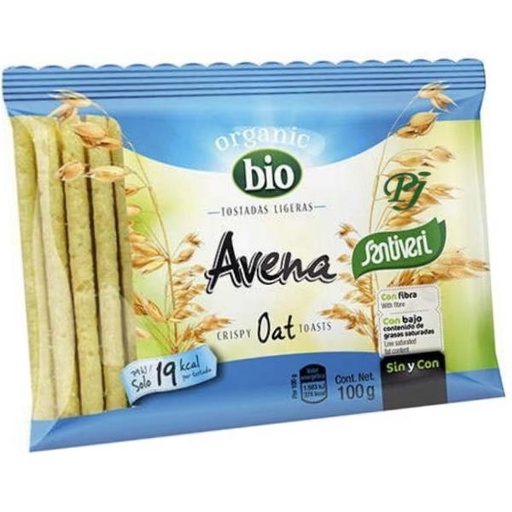 [202177] Tostadas Ligeras Avena 100Gr  Naturalia - Santiveri