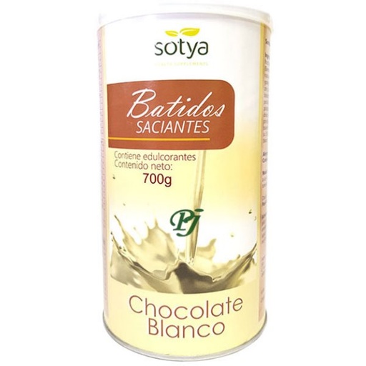 [202185] Batido Chocolate Blanco Saciante 700Gr - Sotya