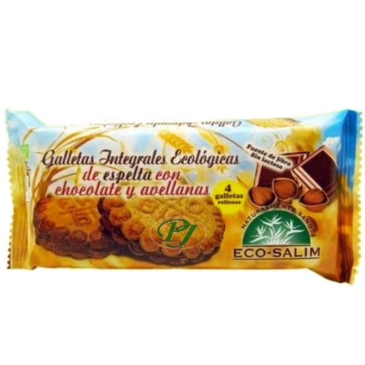 [202191] Galleta Integral Eco Espelta Chocolate Y Avellana - Intsalim