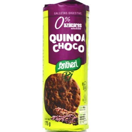 [202606] Galletas Digestive Quinoa-Choco 175Gr - Santiveri