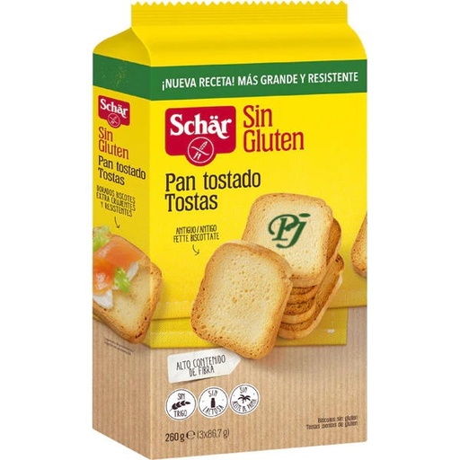 [202659] Pan Tostado Tostas 260Gr - Schar