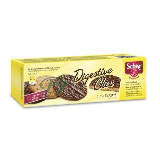 [203198] Galletas Digestive Chocolate 150Gr - Schar