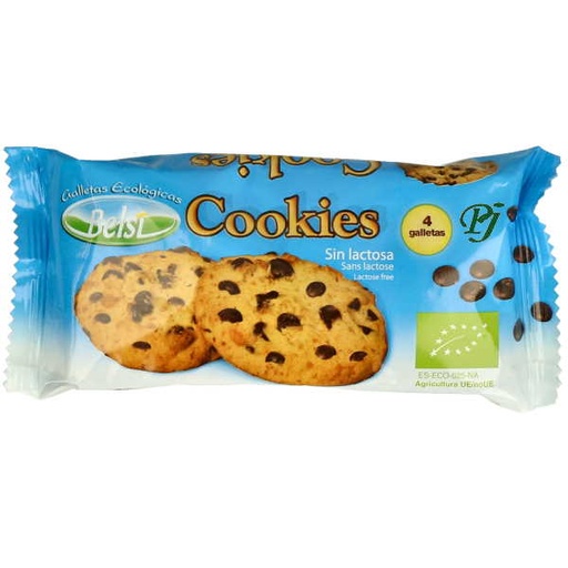 [204033] Cookies Sin Lactosa Bio 4Uds 70Gr - Belsi