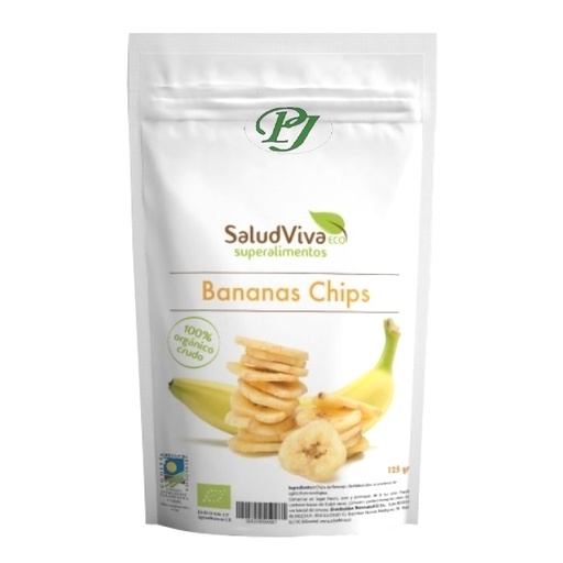 [204215] Banana Chips 125Gr - Saludviva