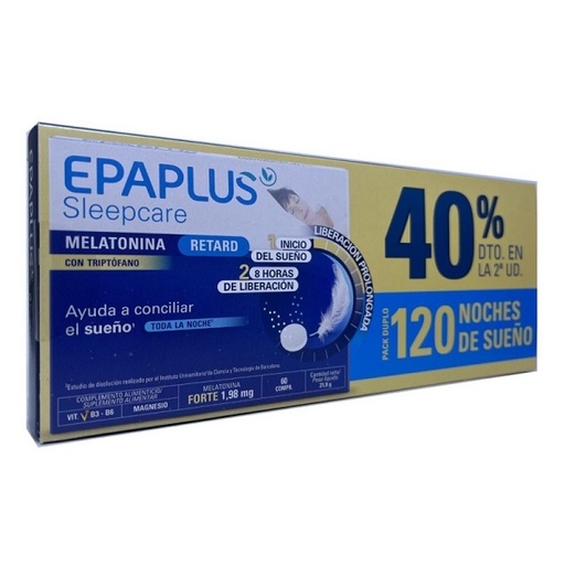 [0505113] Epaplus Sleepcare Melatonina Con Triptofano 60X2