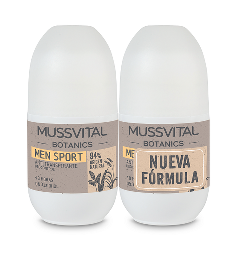 [1301205] Mussvital Botanics Desodorante Men Roll-On Pack