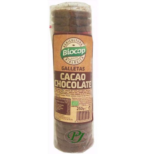 [204739] Galletas Cacao Chocolate 250 G. - Biocop
