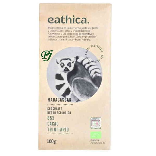 [204848] Chocolate Negro 85% Madagascar Bio 100Gr - Eathica