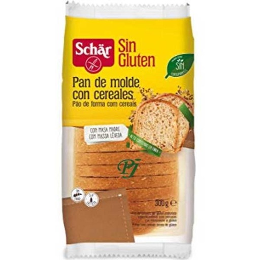 [204897] Pan De Molde Con Cereales 300Gr - Schar