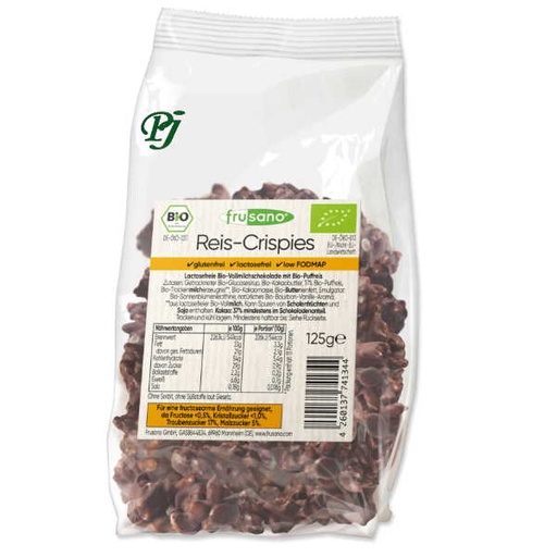 [204912] Crispis Arroz Chocolate Con Leche 125Gr - Frusano