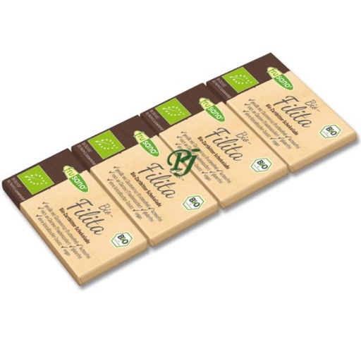 [204914] Chocolate Negro Minis 4X12.5Gr - Frusano