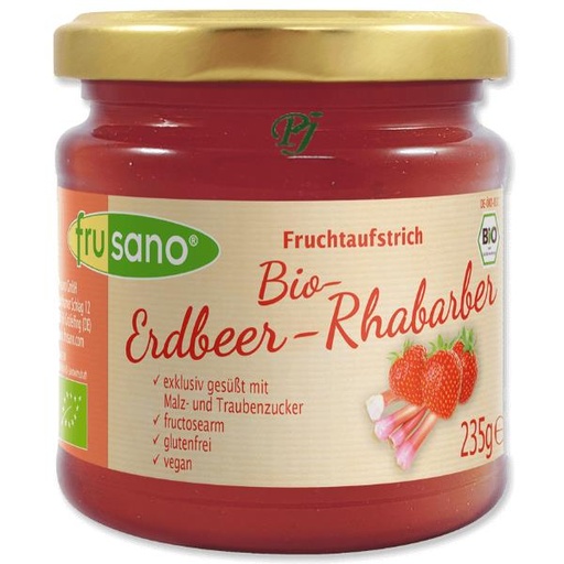 [204948] Mermelada Fresa Ruibarbo 235Gr - Frusano