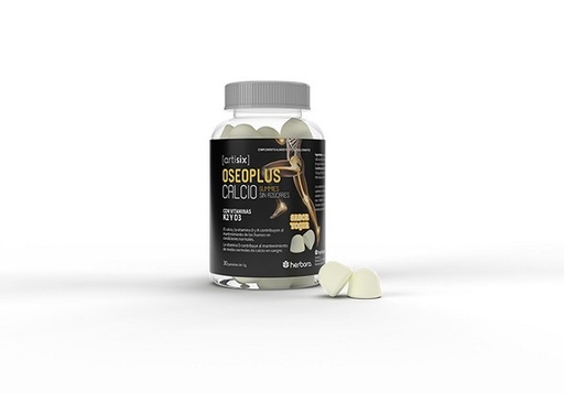 [0505105] Oseoplus Calcio Con Vit. K2 Y D3 30 Gom. Herbora