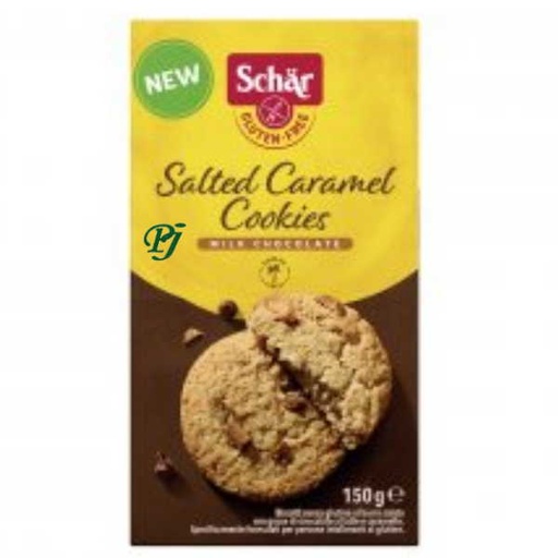 [205315] Salted Caramel Cookies 150Gr - Schar
