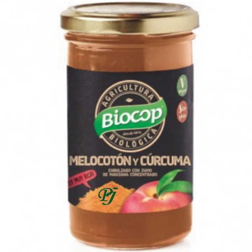 [205337] Compota De Melocoton Curcuma 265 G. - Biocop