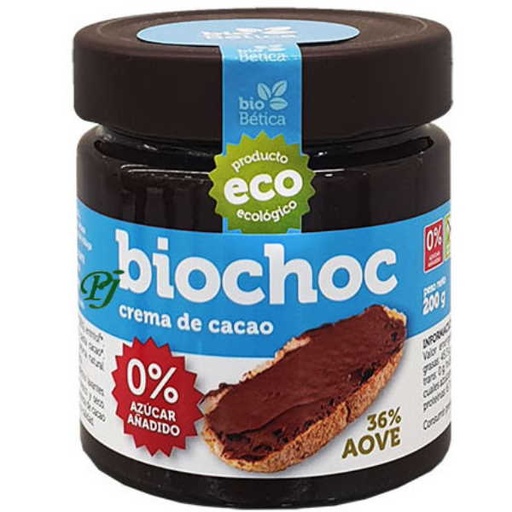 [205372] Crema De Cacao Natural 0% Azucares Añadido Biochoc - Biobetica