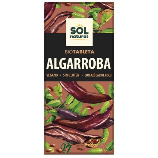 [205530] Tableta Algarroba Bio 70Gr - Solnatural