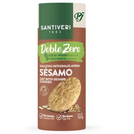 [205539] Galletas Doble Zero Sésamo - Santiveri