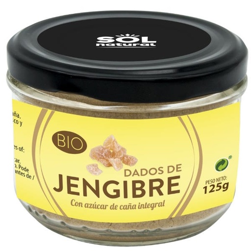 [205648] Dados De Jengibre 125Gr - Solnatural