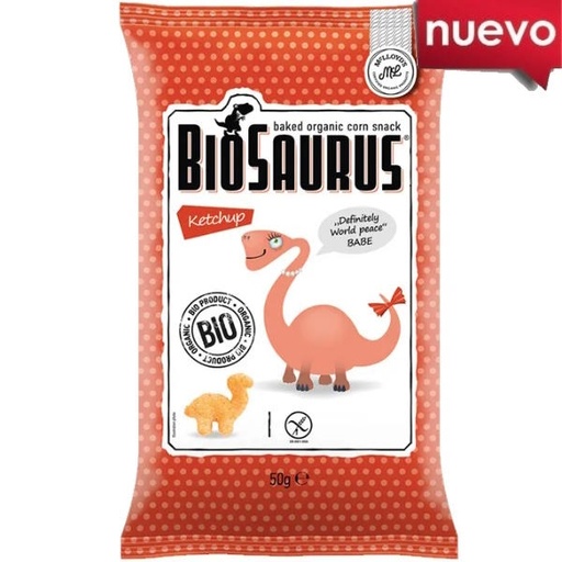 [205651] Snack Biosaurus Ketchup Bio 50Gr - Solnatural