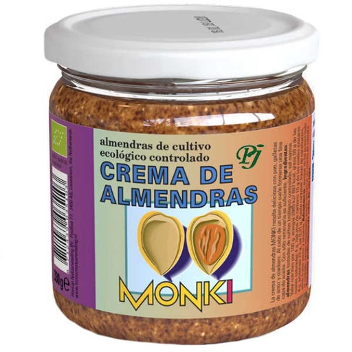 [20734] Crema Almendras 330 Gr. Bio - Monki