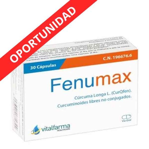 [0504667] Fenumax 30 Capsulas - Vitalfarma