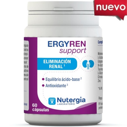 [0504672] Ergyren Support 60 Capsulas - Nutergia