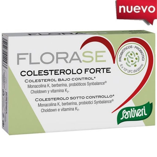 [0504682] Florase Colesterolo Forte 40 Capsulas - Santiveri