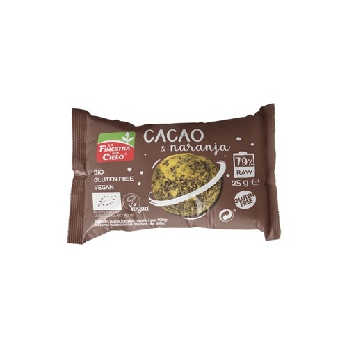 [205798] Energy Ball Cacao&Naranja Bio S/Gluten 25 Gr