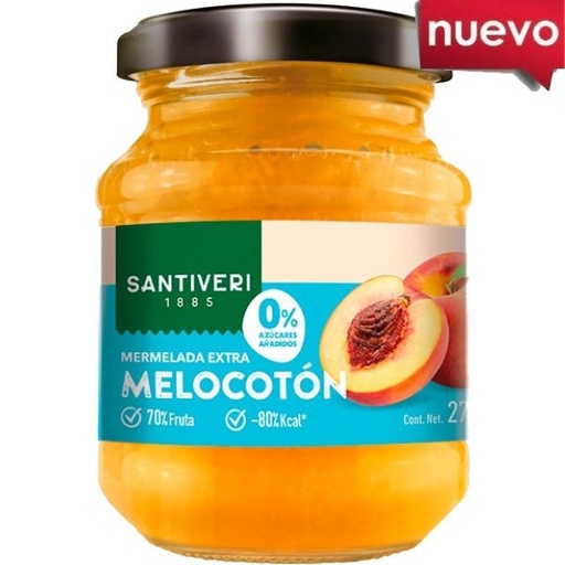 [205667] Mermelada Melocoton 0% Azucar 270Gr - Santiveri